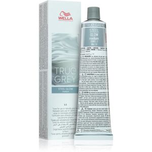 Wella Professionals True Gray tónovací krém pre šedivé vlasy Steel Glow Medium 60 ml