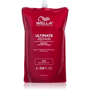Wella Professionals Ultimate Repair Shampoo posilňujúci šampón pre poškodené vlasy náhradní náplň 1000 ml