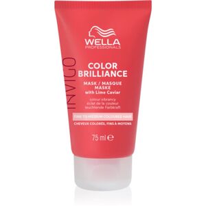 Wella Professionals Invigo Color Brilliance hydratačná maska pre jemné vlasy 75 ml