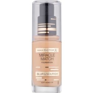 Max Factor Miracle Match tekutý make-up s hydratačným účinkom odtieň 77 Soft Honey 30 ml