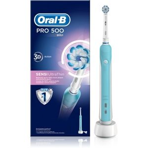 Oral B Pro 1 500 Sensi UltraThin elektrická zubná kefka 1 ks