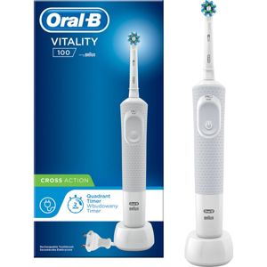 Oral B Vitality D100 Cross Action White elektrická zubná kefka