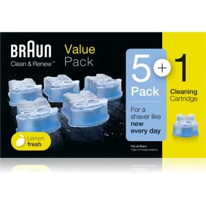 Braun CCR Refill LemonFresh náhradné náplne do čistiacej stanice s vôňou 6 ks
