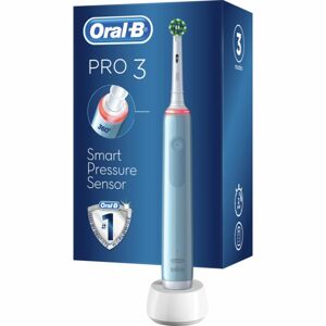 Oral B Pro3 3000 Cross Action Blue elektrická zubná kefka Blue