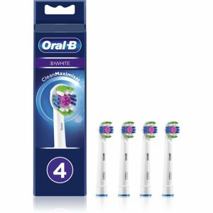 Oral B 3D White CleanMaximiser náhradné hlavice na zubnú kefku 4 ks