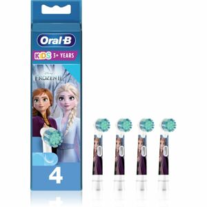 Oral B Kids 3+ Frozen náhradné hlavice na zubnú kefku extra soft pre deti 4 ks