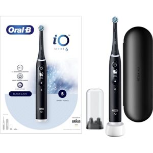 Oral B iO6 elektrická zubná kefka Black Onyx