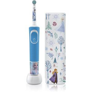 Oral B Kids 3+ Frozen II elektrická zubná kefka s puzdrom pre deti 1 ks