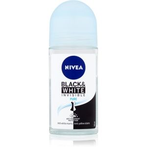 Nivea Invisible Black & White Pure antiperspirant roll-on