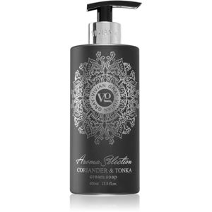 Vivian Gray Aroma Selection Coriander & Tonka krémové tekuté mydlo 400 ml