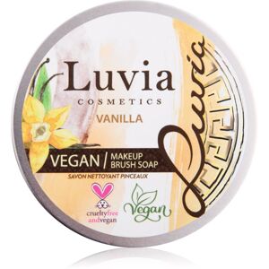 Luvia Cosmetics Brush Soap čistiace mydlo pre kozmetické štetce s vôňou Vanilla 100 g