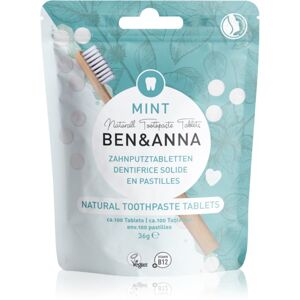 BEN&ANNA Natural Toothpaste Tablets zubná pasta v tabletách Mint 36 g