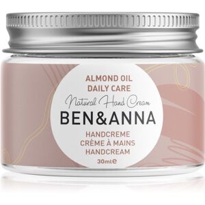 BEN&ANNA Natural Hand Cream Daily Care krém na ruky s mandľovým olejom 30 ml