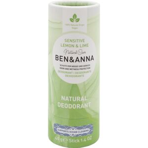BEN&ANNA Sensitive Lemon & Lime tuhý dezodorant 40 g