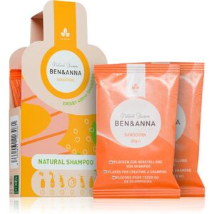 BEN&ANNA Natural Shampoo šampónové vločky Sanddorn 2x20 g