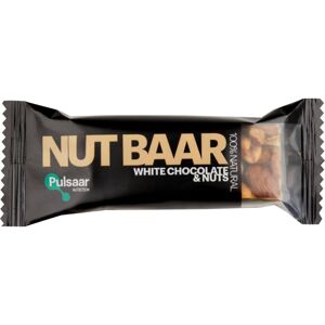 Pulsaar Nut Baar White Chocolate & Nuts tyčinka s orechmi príchuť White Chocolate & Nuts 40 g