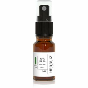 Herbliz Sativa CBD Oil 2,5% ústny sprej 10 ml