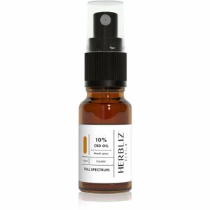 Herbliz Classic CBD Oil 10% ústny sprej s CBD 10 ml