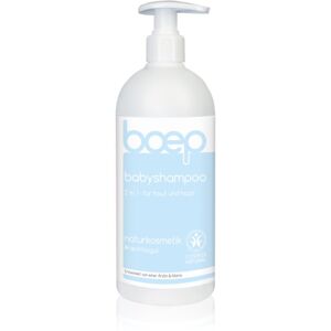Boep Baby Shampoo 2 v 1 sprchový gél a šampón 2 v 1 s aloe vera pre deti od narodenia Maxi 500 ml