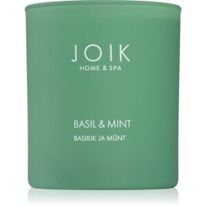JOIK Organic Home & Spa Basil & Mint vonná sviečka 150 g