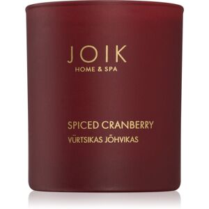 JOIK Organic Home & Spa Spiced Cranberry vonná sviečka 150 g