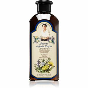 Babushka Agafia Wild Sweet William vyživujúci šampón pre normálne až mastné vlasy 350 ml