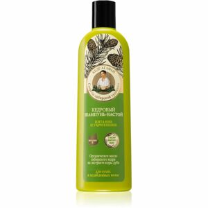 Babushka Agafia Cedar vyživujúci šampón na slabé vlasy 280 ml
