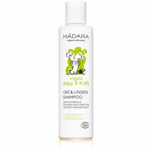 Mádara Oat & Linden Flower jemný šampón pre deti od narodenia 200 ml