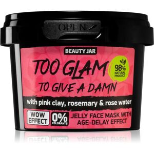 Beauty Jar Too Glam To Give A Damn gélová maska proti prvým známkam starnutia pleti 120 g