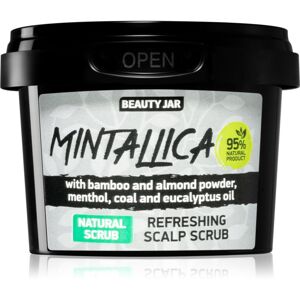 Beauty Jar Mintallica čistiaci peeling na vlasy a vlasovú pokožku 100 g