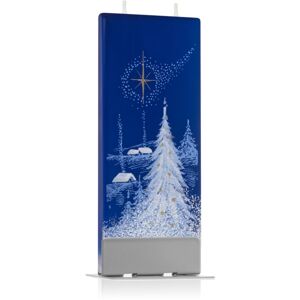 Flatyz Holiday Christmas Night with a Star dekoratívna sviečka 6x15 cm
