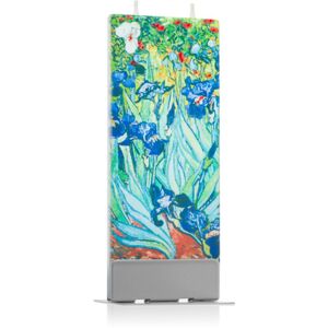 Flatyz Fine Art Vincent Van Gogh Irises dekoratívna sviečka 6x15 cm