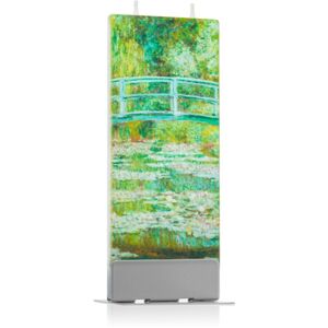 Flatyz Fine Art Claude Monet The Japanese Footbridge dekoratívna sviečka 6x15 cm