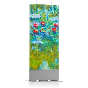 Flatyz Fine Art Claude Monet Water Lilies dekoratívna sviečka 6x15 cm