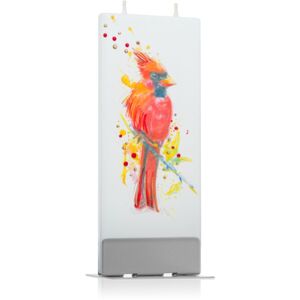 Flatyz Nature Red Bird dekoratívna sviečka 6x15 cm