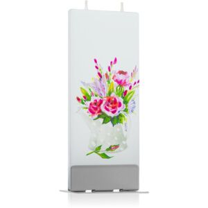 Flatyz Greetings Flowers In Watering Can dekoratívna sviečka 6x15 cm