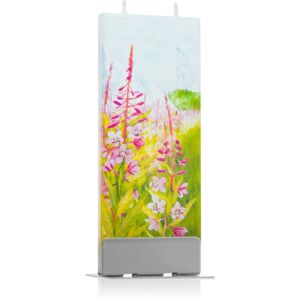 Flatyz Nature Mountain Flowers dekoratívna sviečka 6x15 cm