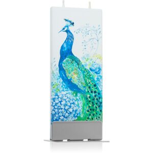 Flatyz Nature Peacock dekoratívna sviečka 6x15 cm