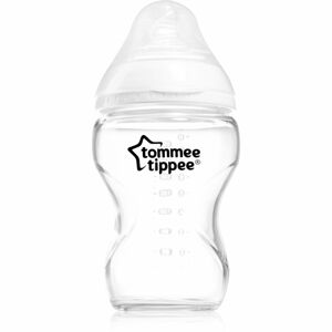 Tommee Tippee Closer To Nature Glass dojčenská fľaša Glass 0m+ 250 ml