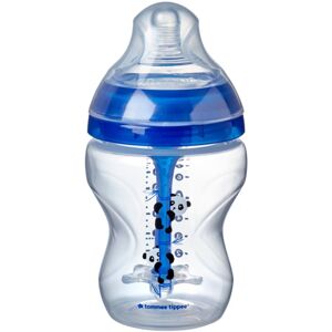 Tommee Tippee C2N Closer to Nature Anti-colic Advanced Baby Bottle dojčenská fľaša 0m+ Boy 260 ml