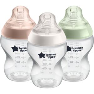 Tommee Tippee C2N Closer to Nature Baby Bottles Set dojčenská fľaša 0m+ 3x260 ml