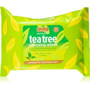 Beauty Formulas Tea Tree odličovacie micelárne obrúsky 30 ks