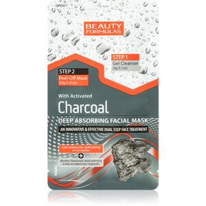 Beauty Formulas Charcoal čistiaci prípravok na tvár 2v1 13 g