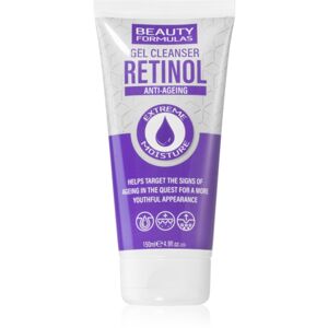 Beauty Formulas Retinol hĺbkovo čistiaci gél proti vráskam 150 ml