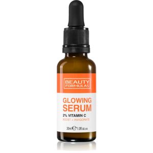 Beauty Formulas Glowing 2% Vitamin C rozjasňujúce pleťové sérum 30 ml