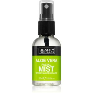 Beauty Formulas Aloe Vera pleťová hmla s osviežujúcim účinkom 50 ml