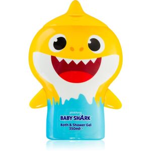 Corsair Baby Shark sprchový a kúpeľový gél pre deti Yellow 350 ml