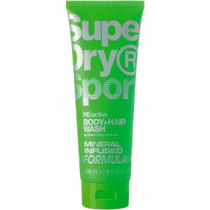 Superdry RE:active sprchový gél na telo a vlasy pre mužov 250 ml
