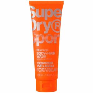 Superdry RE:charge sprchový gél na telo a vlasy pre mužov 250 ml