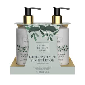 Scottish Fine Soaps Ginger, Clove & Mistletoe Hand Care Set darčeková sada (na ruky)